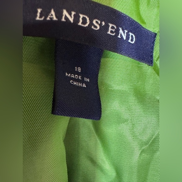 Lands' End Women’s Vibrant Pink Two Button Classic Blazer Size 18 - Picture 3 of 12